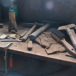 Workbench with Tools