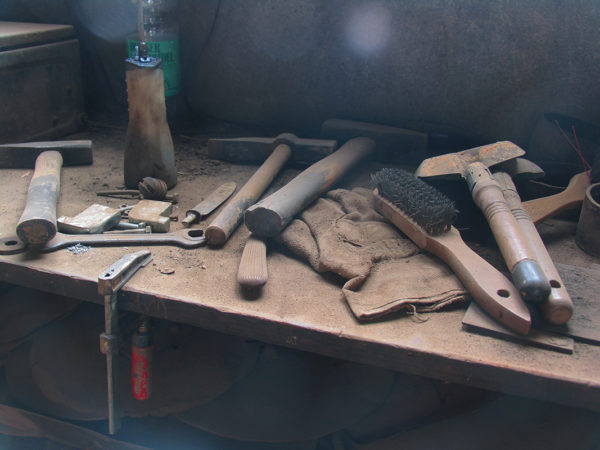 Workbench with Tools