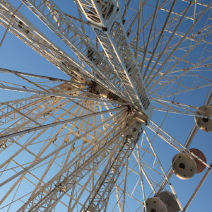White Ferris Wheel III